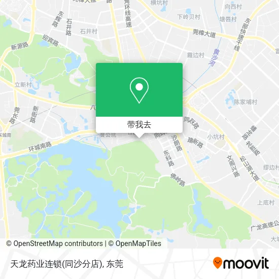 天龙药业连锁(同沙分店)地图
