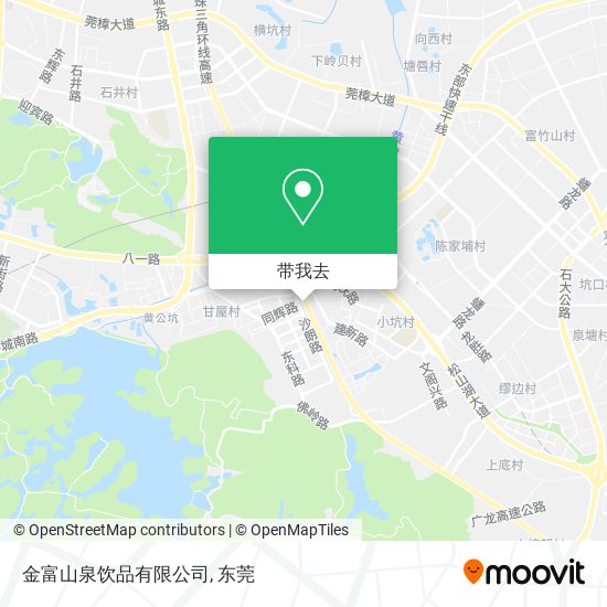 金富山泉饮品有限公司地图