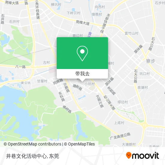 井巷文化活动中心地图