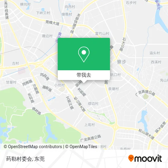 药勒村委会地图
