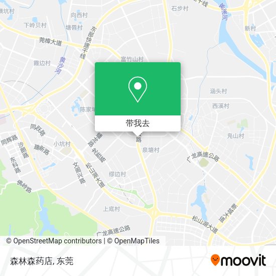 森林森药店地图