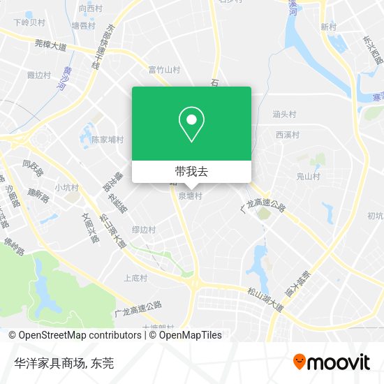 华洋家具商场地图