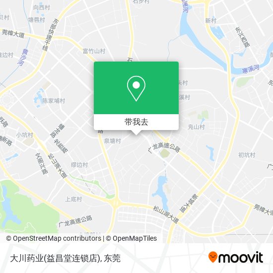 大川药业(益昌堂连锁店)地图