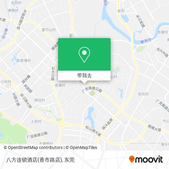 八方连锁酒店(香市路店)地图