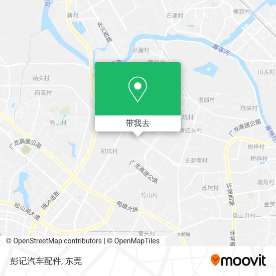 彭记汽车配件地图