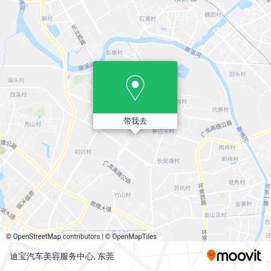 迪宝汽车美容服务中心地图