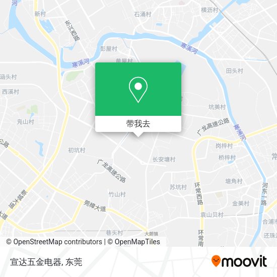 宣达五金电器地图