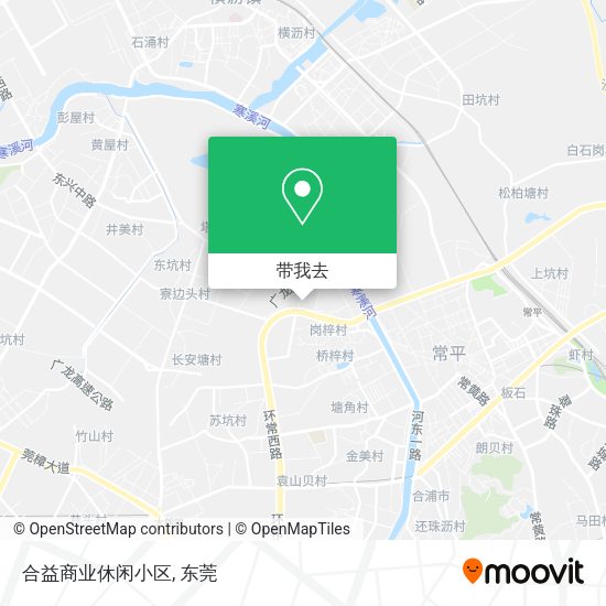 合益商业休闲小区地图