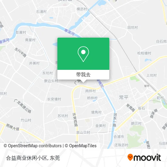 合益商业休闲小区地图