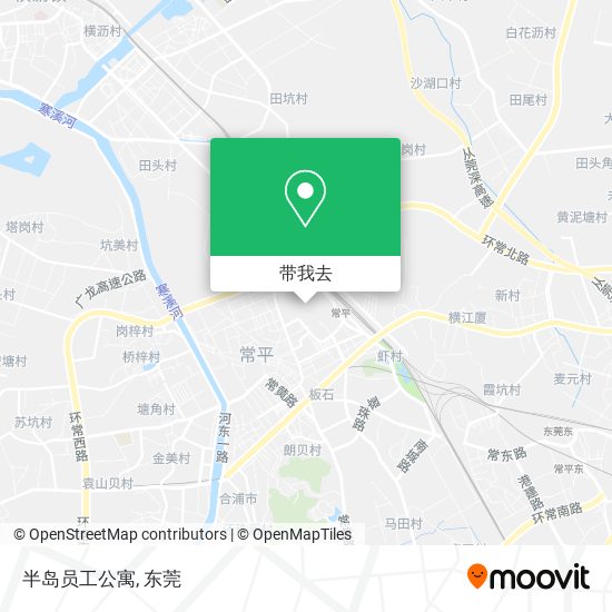 半岛员工公寓地图