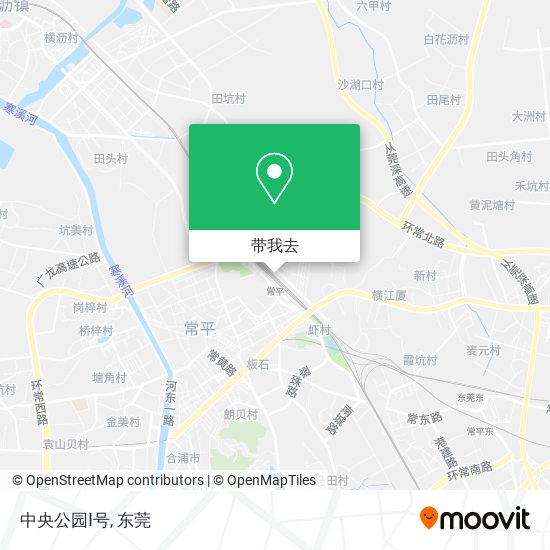 中央公园Ⅰ号地图