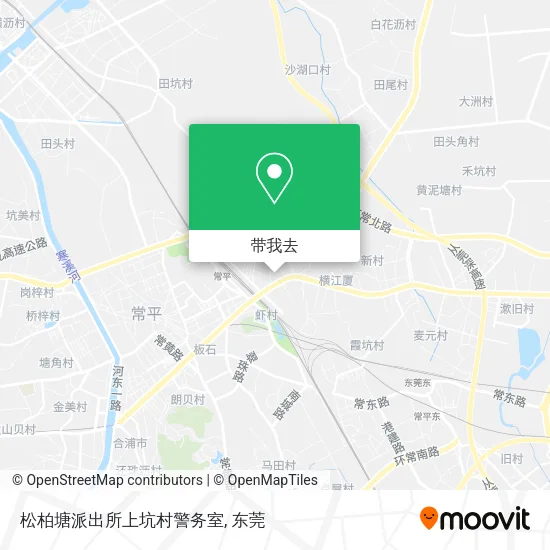 松柏塘派出所上坑村警务室地图