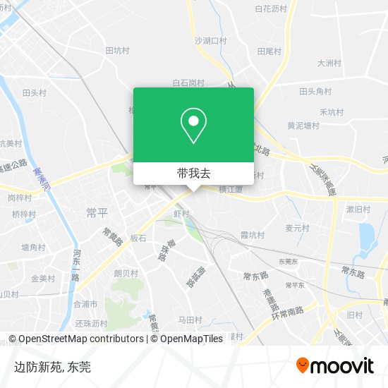 边防新苑地图