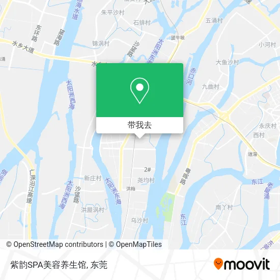 紫韵SPA美容养生馆地图