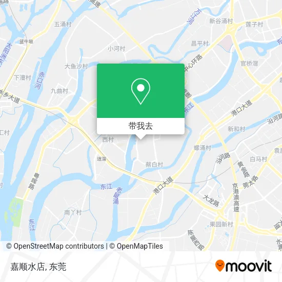 嘉顺水店地图