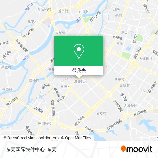 东莞国际快件中心地图