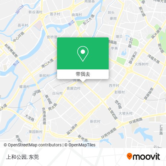 上和公园地图