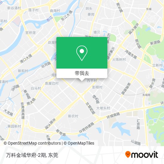万科金域华府-2期地图