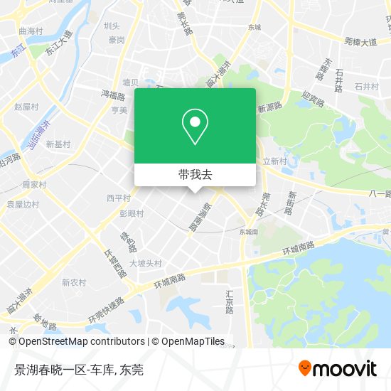 景湖春晓一区-车库地图