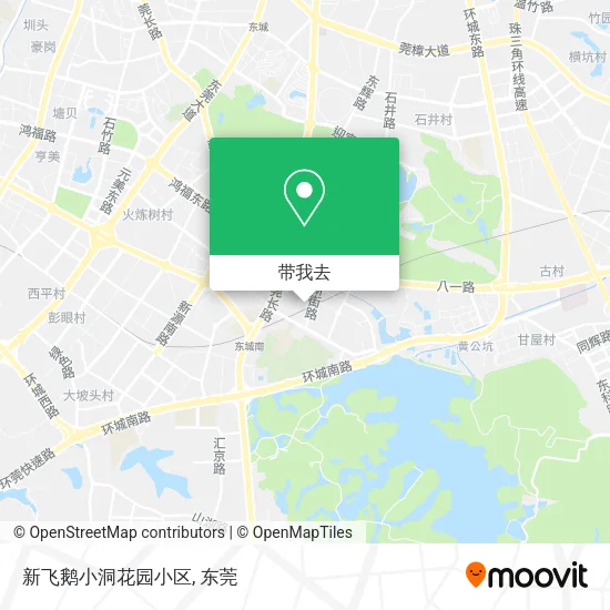 新飞鹅小洞花园小区地图