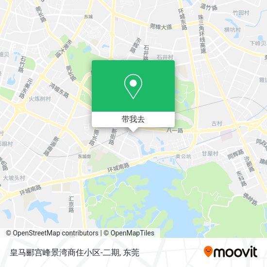 皇马郦宫峰景湾商住小区-二期地图