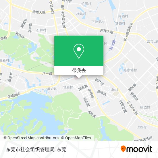 东莞市社会组织管理局地图