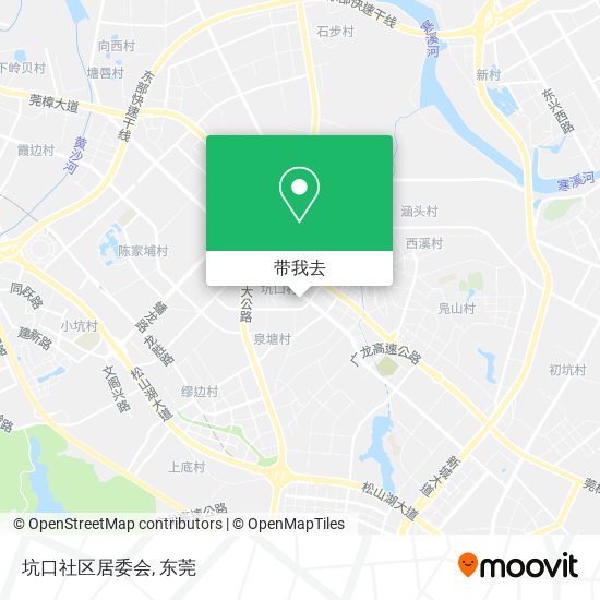 坑口社区居委会地图