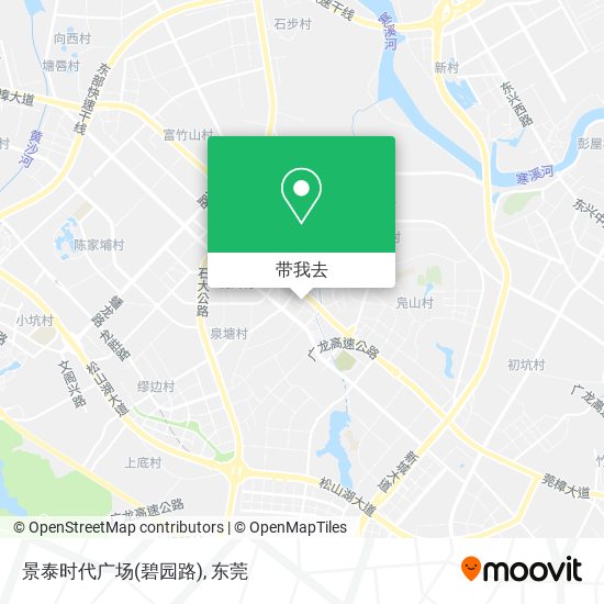 景泰时代广场(碧园路)地图
