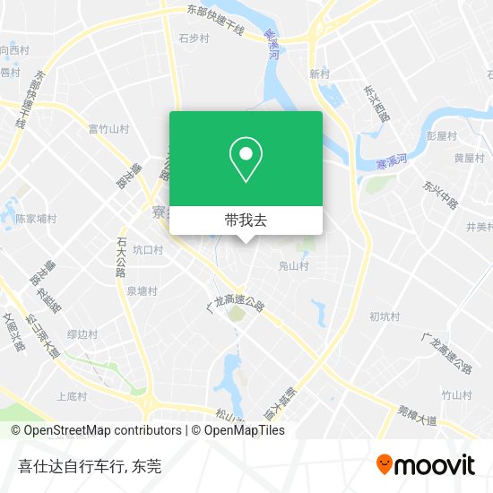 喜仕达自行车行地图