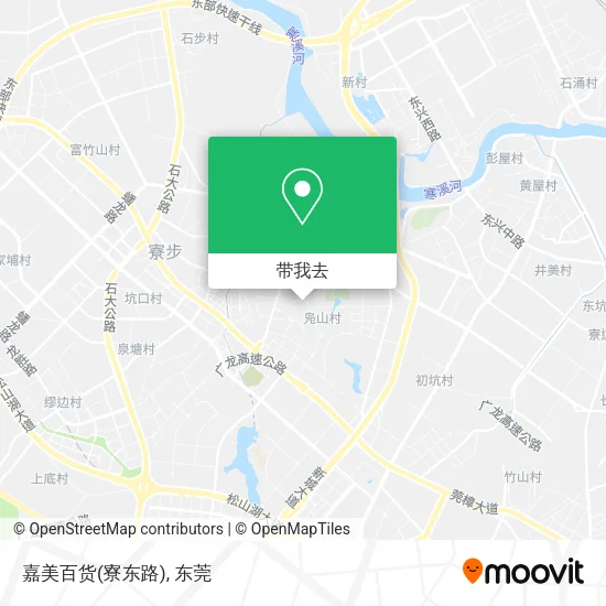 嘉美百货(寮东路)地图