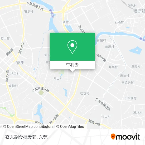寮东副食批发部地图