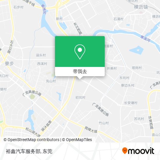 裕鑫汽车服务部地图