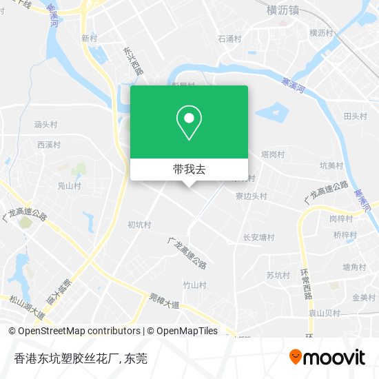 香港东坑塑胶丝花厂地图