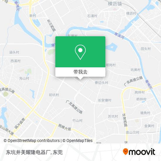 东坑井美耀隆电器厂地图