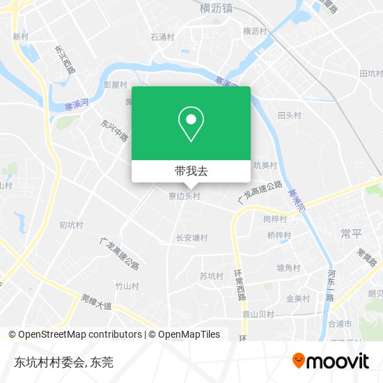 东坑村村委会地图