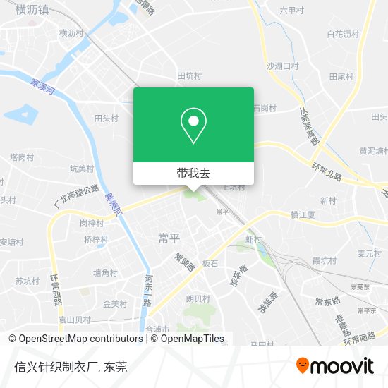 信兴针织制衣厂地图