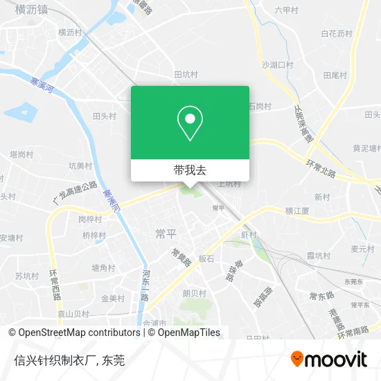 信兴针织制衣厂地图