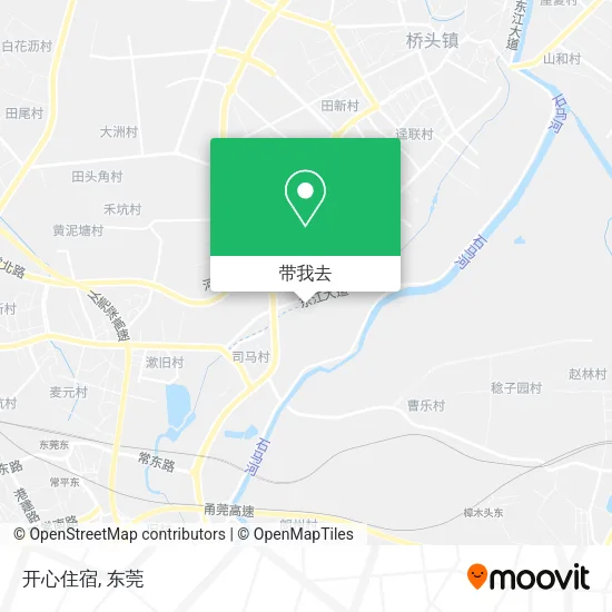 开心住宿地图