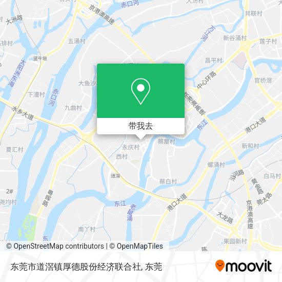 东莞市道滘镇厚德股份经济联合社地图
