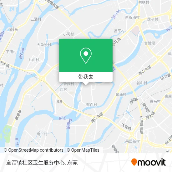 道滘镇社区卫生服务中心地图