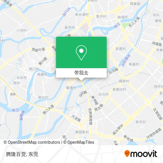 腾隆百货地图