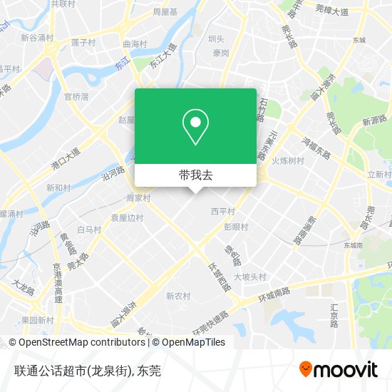 联通公话超市(龙泉街)地图