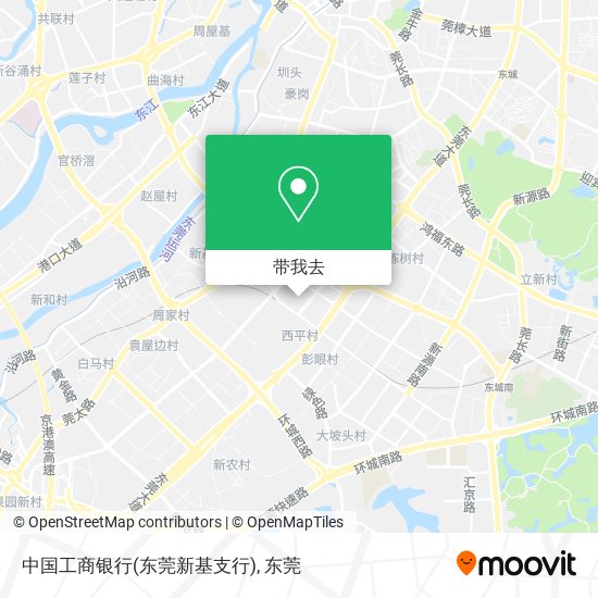 中国工商银行(东莞新基支行)地图