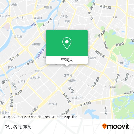 锦月名商地图