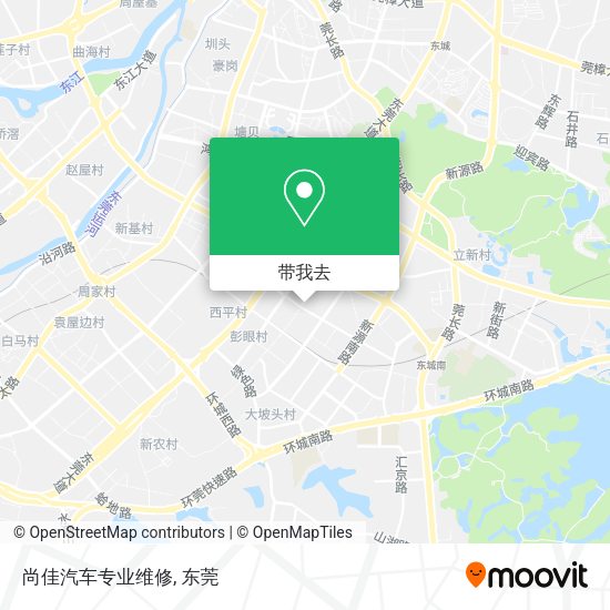 尚佳汽车专业维修地图
