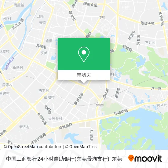 中国工商银行24小时自助银行(东莞景湖支行)地图