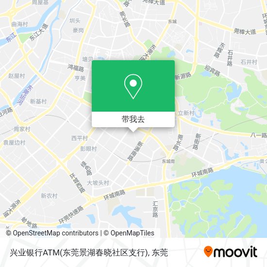 兴业银行ATM(东莞景湖春晓社区支行)地图