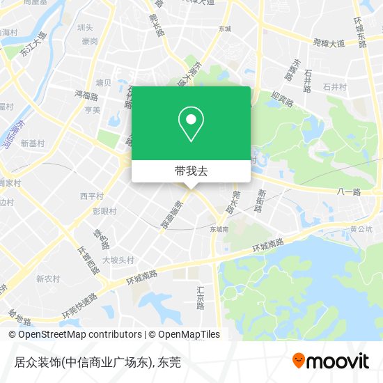 居众装饰(中信商业广场东)地图