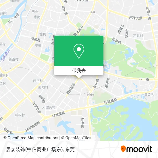 居众装饰(中信商业广场东)地图