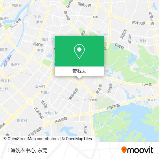 上海洗衣中心地图